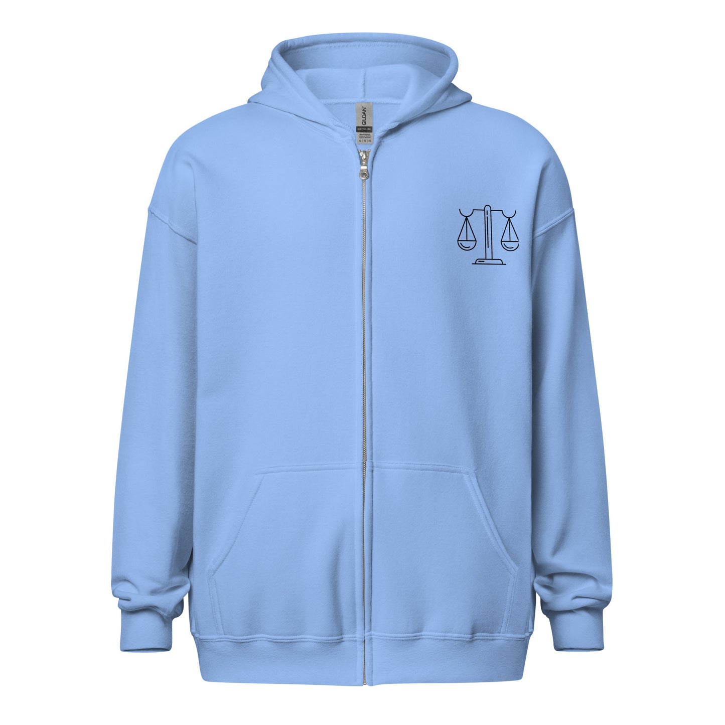 “Libra Babe” Unisex Zip Hoodie