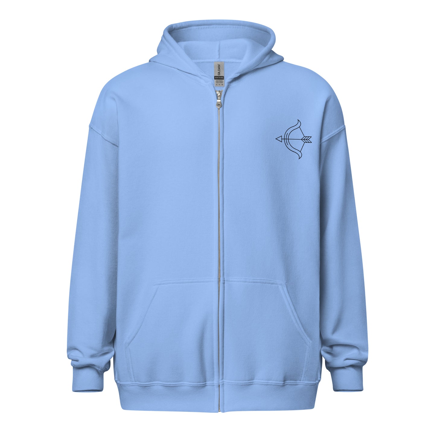 “Sagittarius Babe” Unisex Zip Hoodie