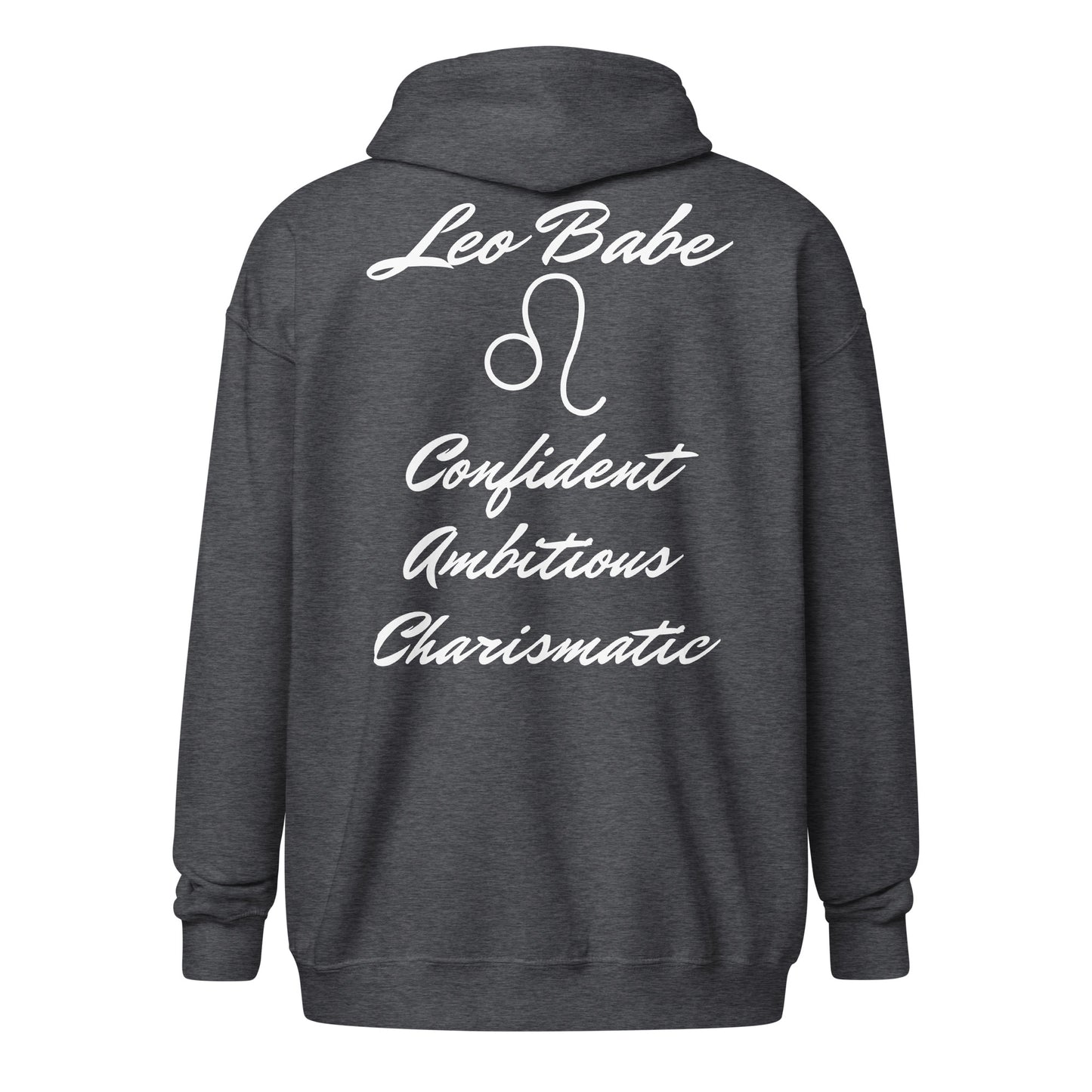 “Leo Babe” Unisex Zip Hoodie