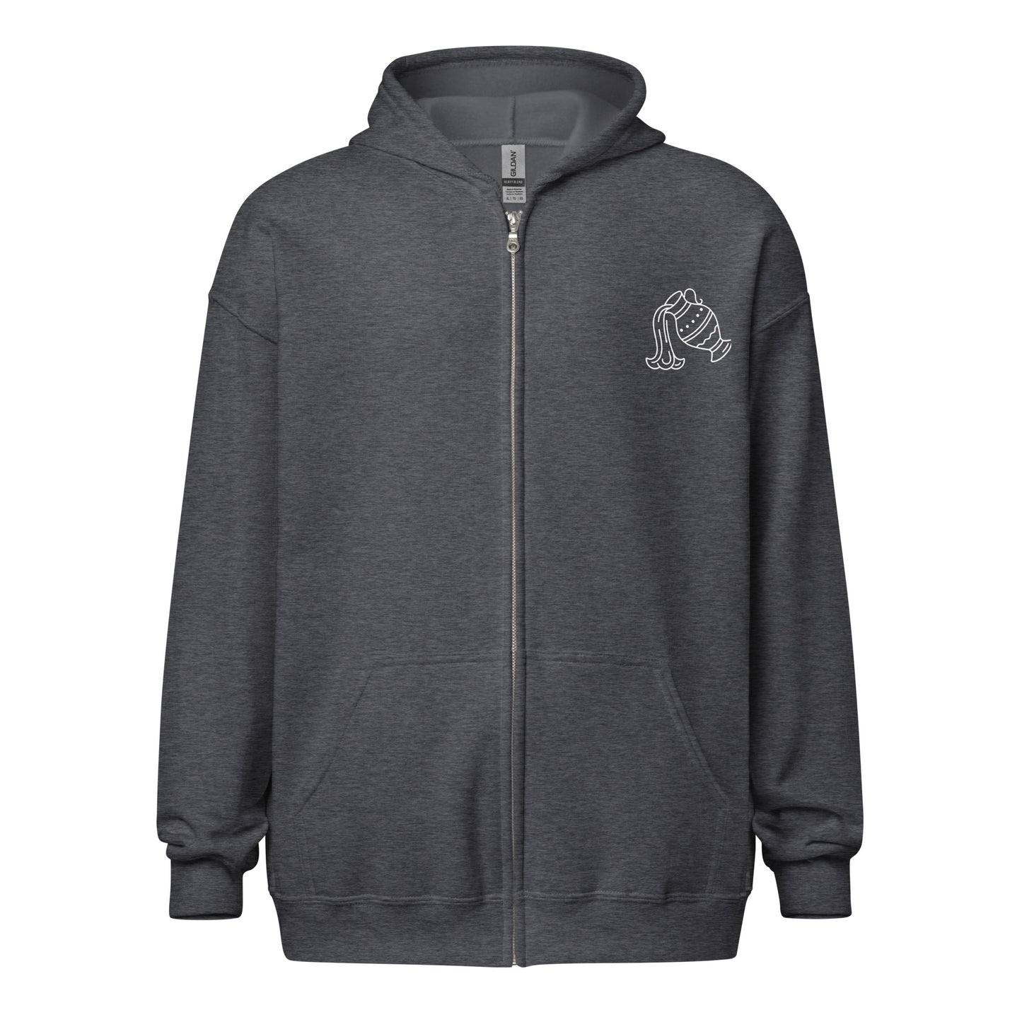 “Aquarius Babe” Unisex Zip Hoodie
