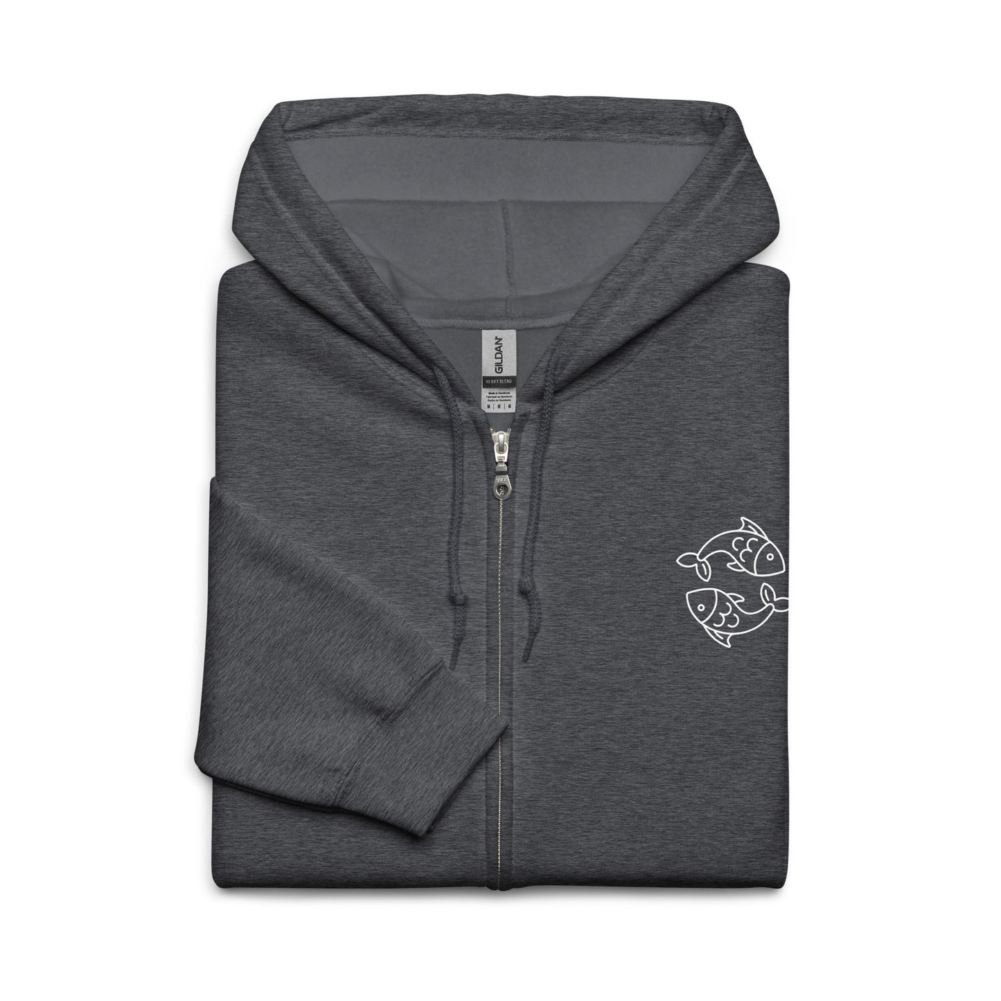 “Pisces Babe” Unisex Zip Hoodie