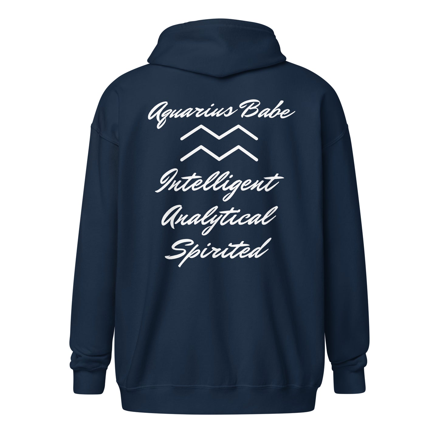 “Aquarius Babe” Unisex Zip Hoodie