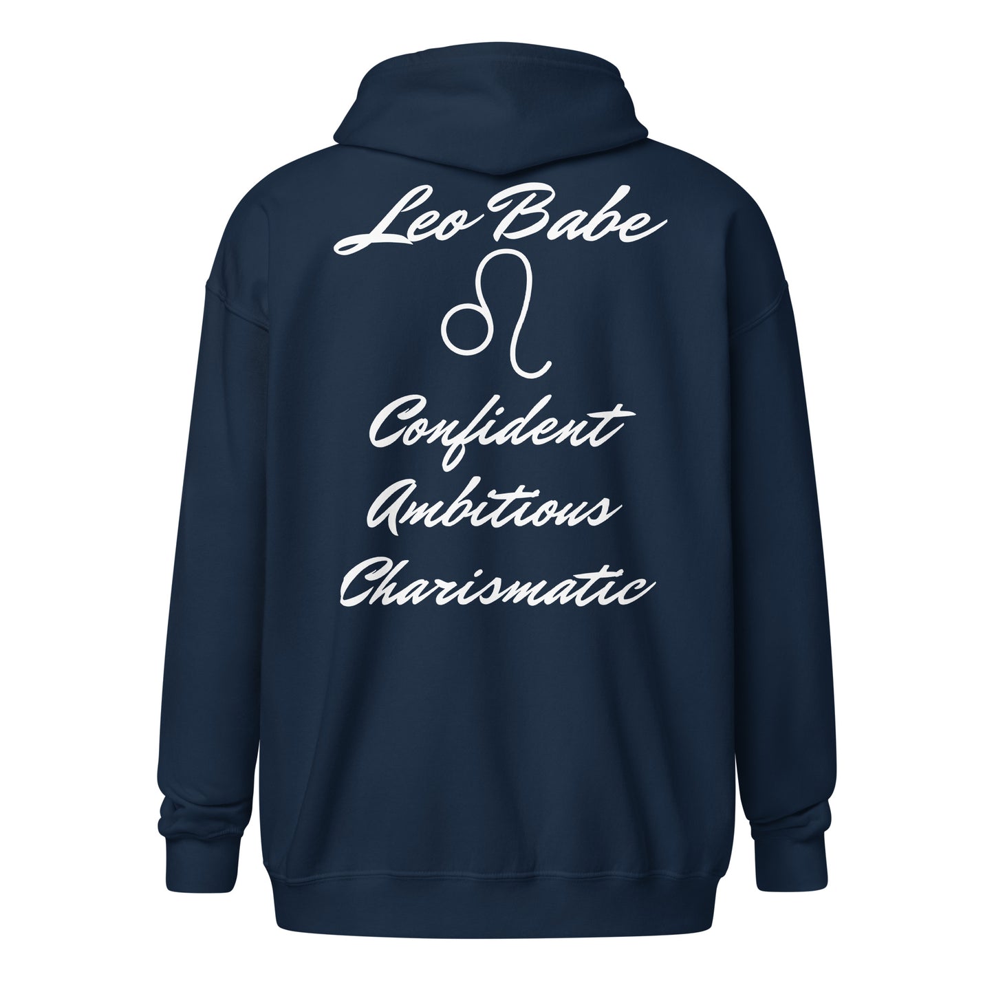 “Leo Babe” Unisex Zip Hoodie