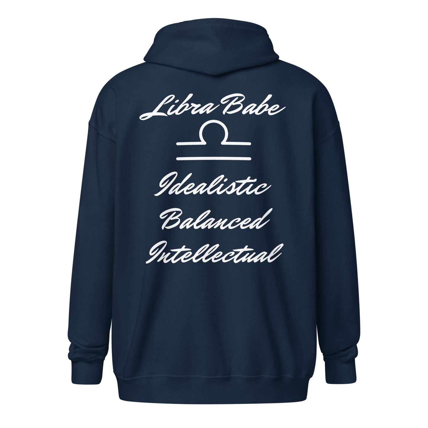 “Libra Babe” Unisex Zip Hoodie