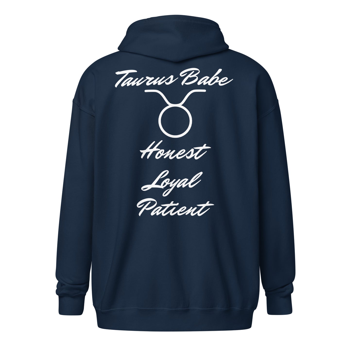 “Taurus Babe” Unisex Zip Hoodie