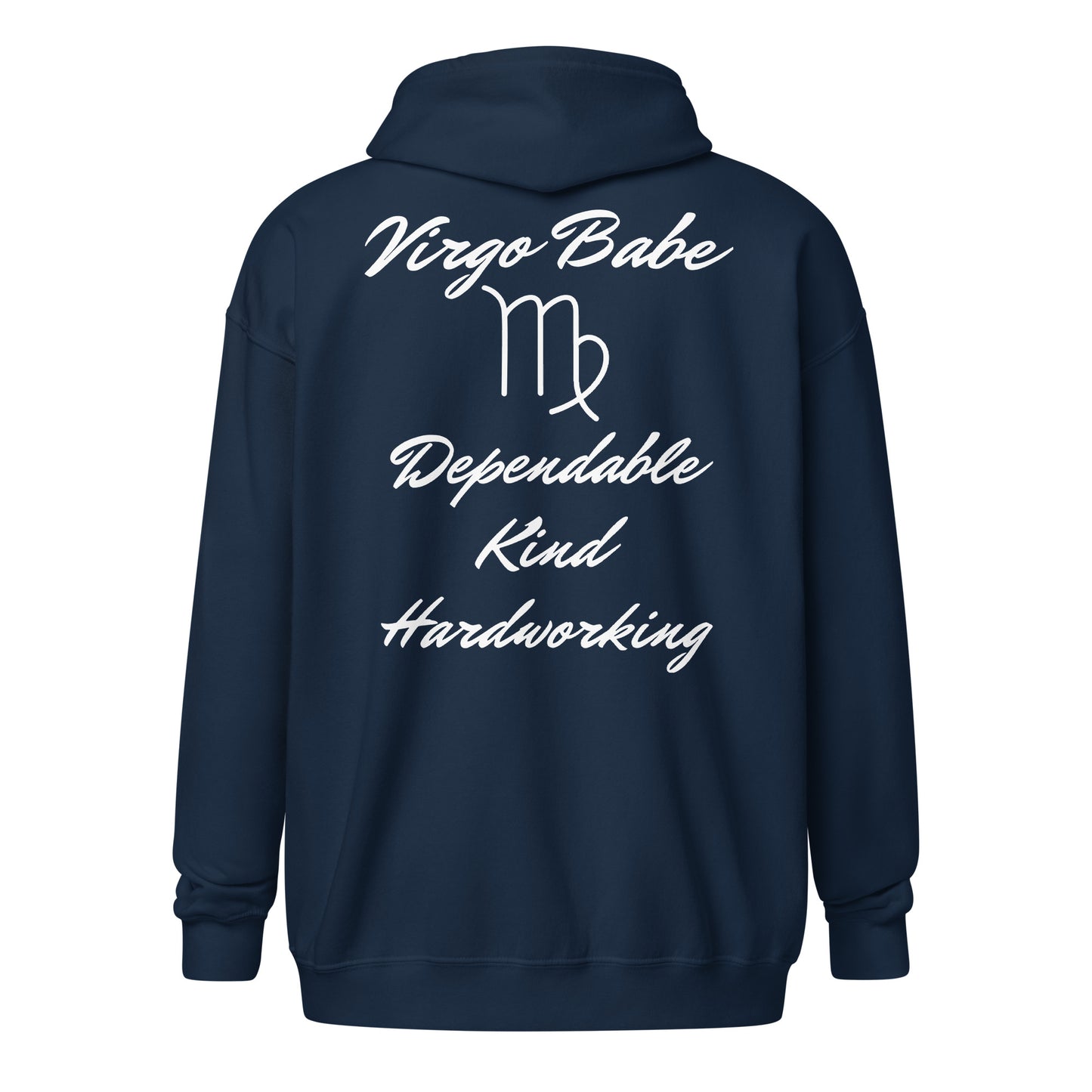 “Virgo Babe” Unisex Zip Hoodie