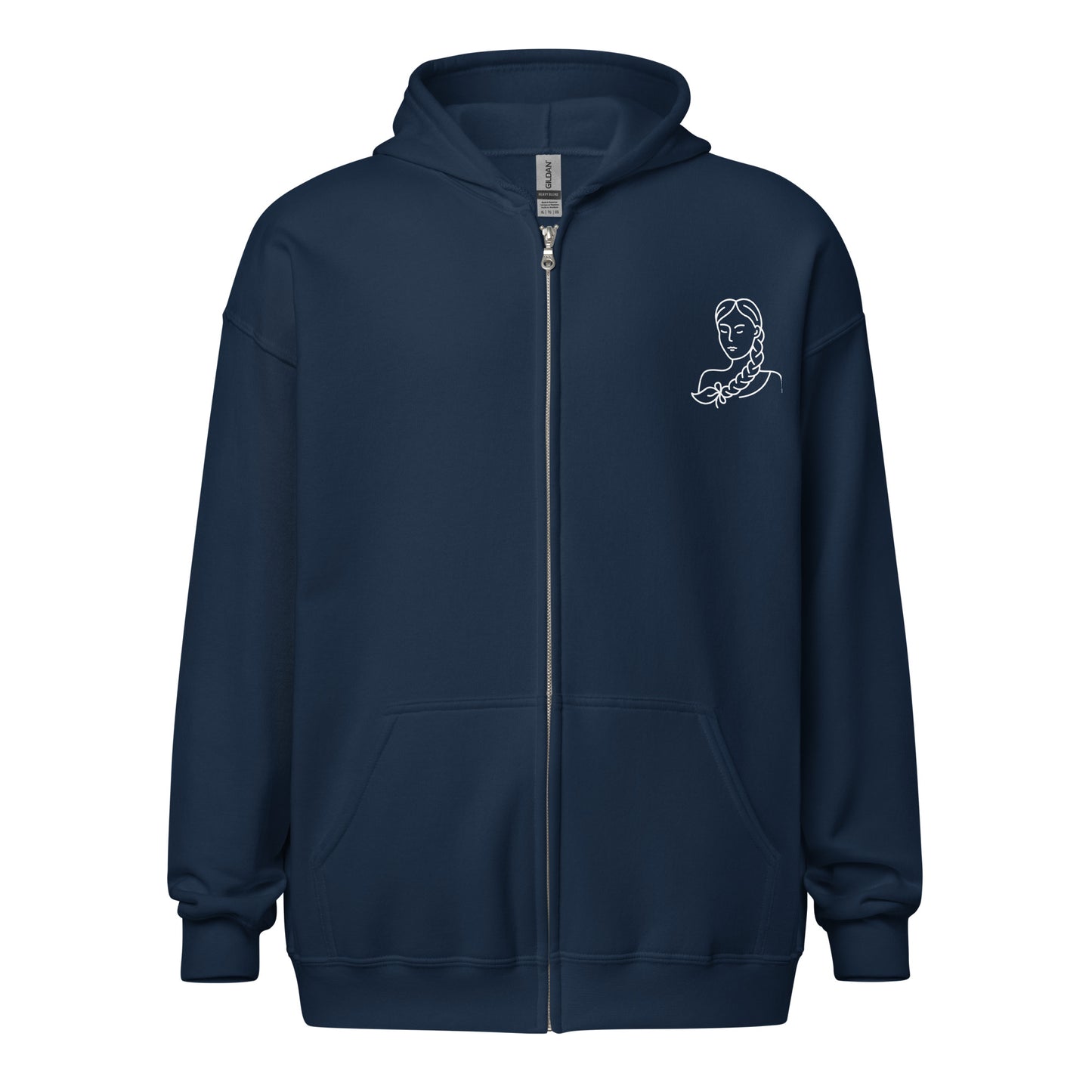 “Virgo Babe” Unisex Zip Hoodie