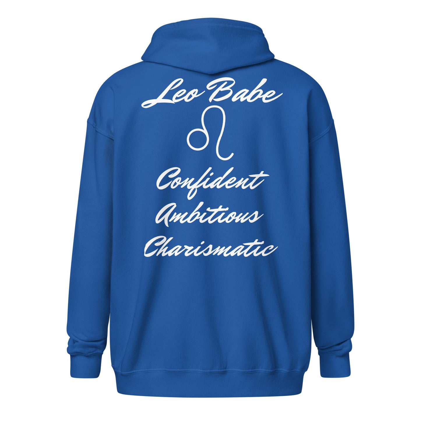 “Leo Babe” Unisex Zip Hoodie