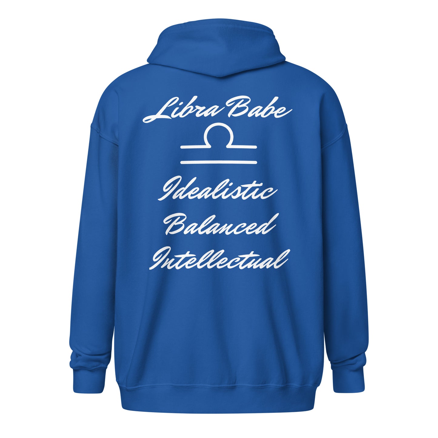 “Libra Babe” Unisex Zip Hoodie