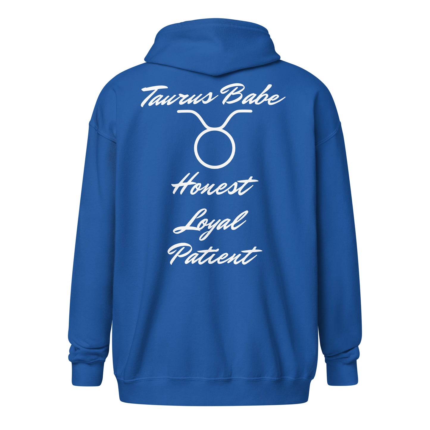 “Taurus Babe” Unisex Zip Hoodie