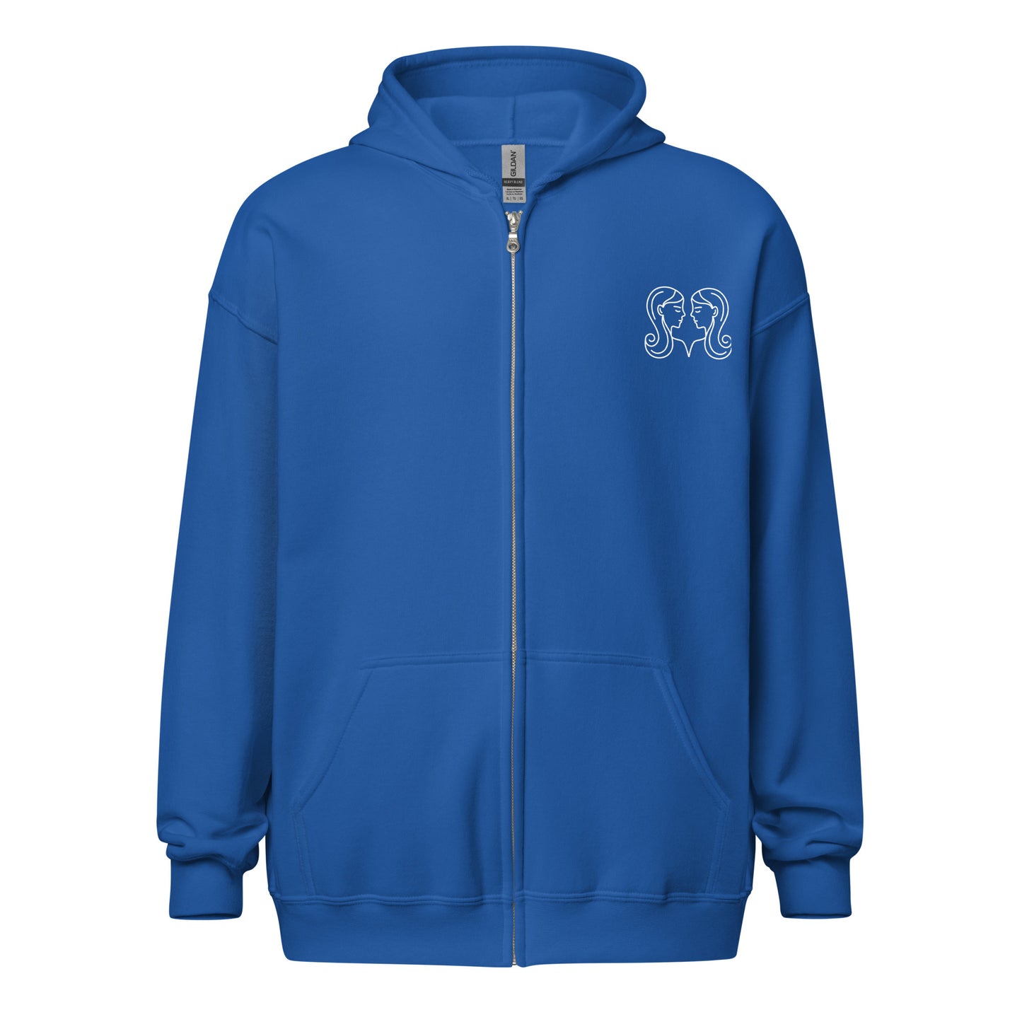 “Gemini Babe” Unisex Zip Hoodie