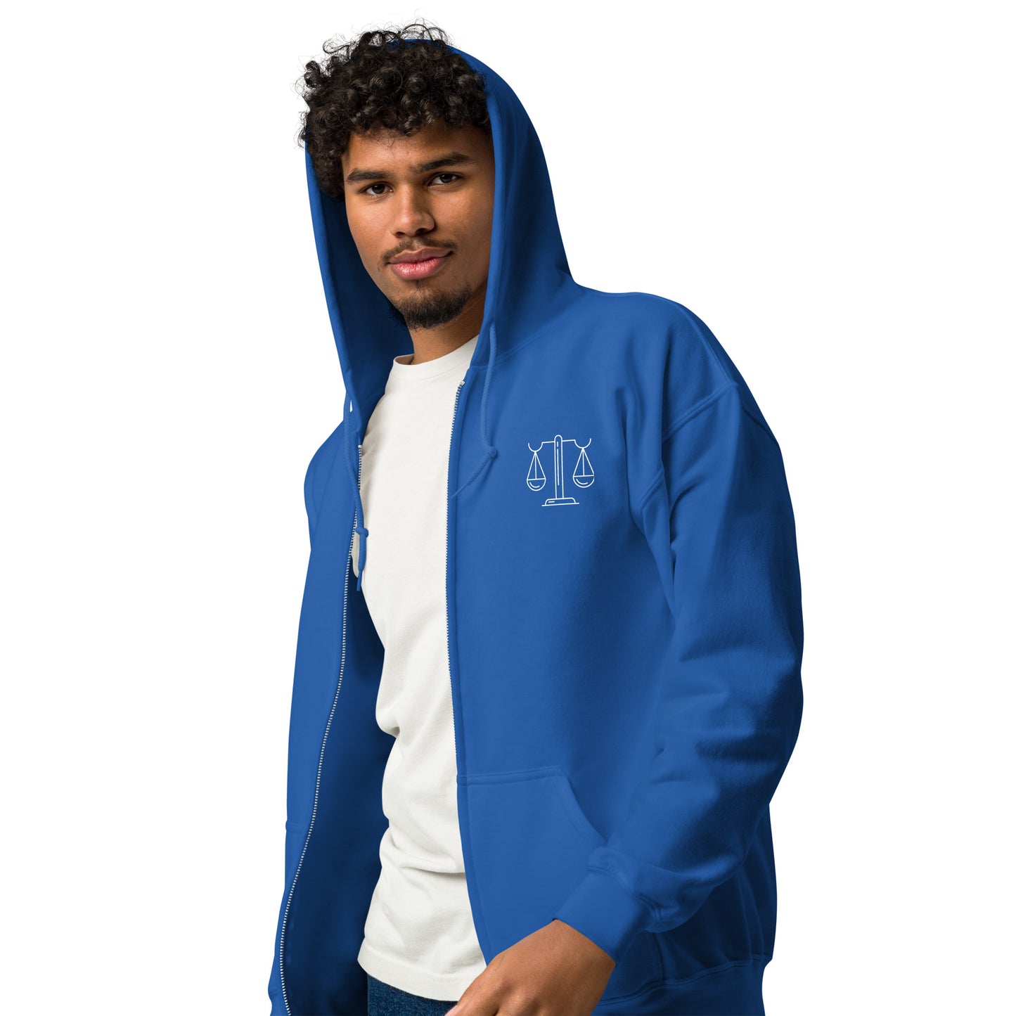 “Libra Babe” Unisex Zip Hoodie