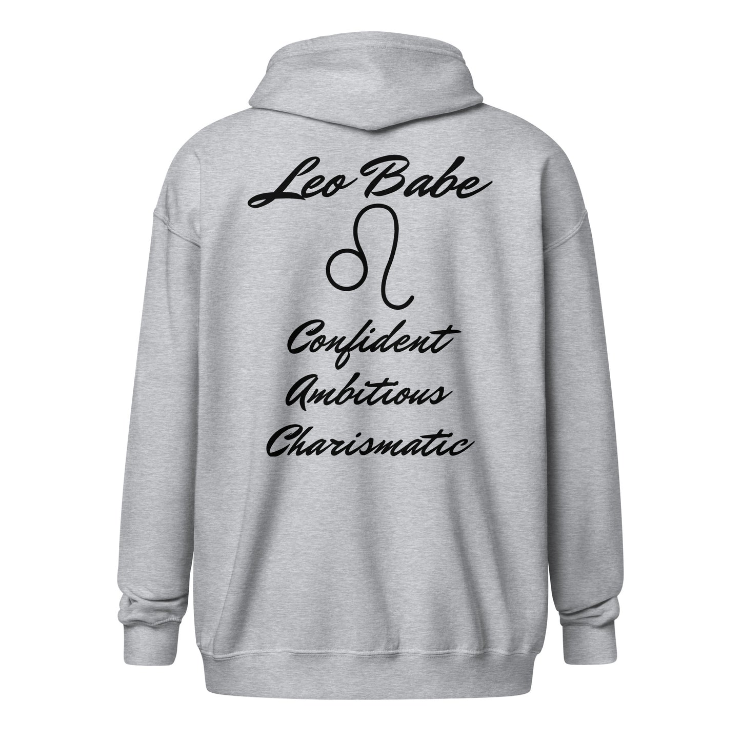“Leo Babe” Unisex Zip Hoodie