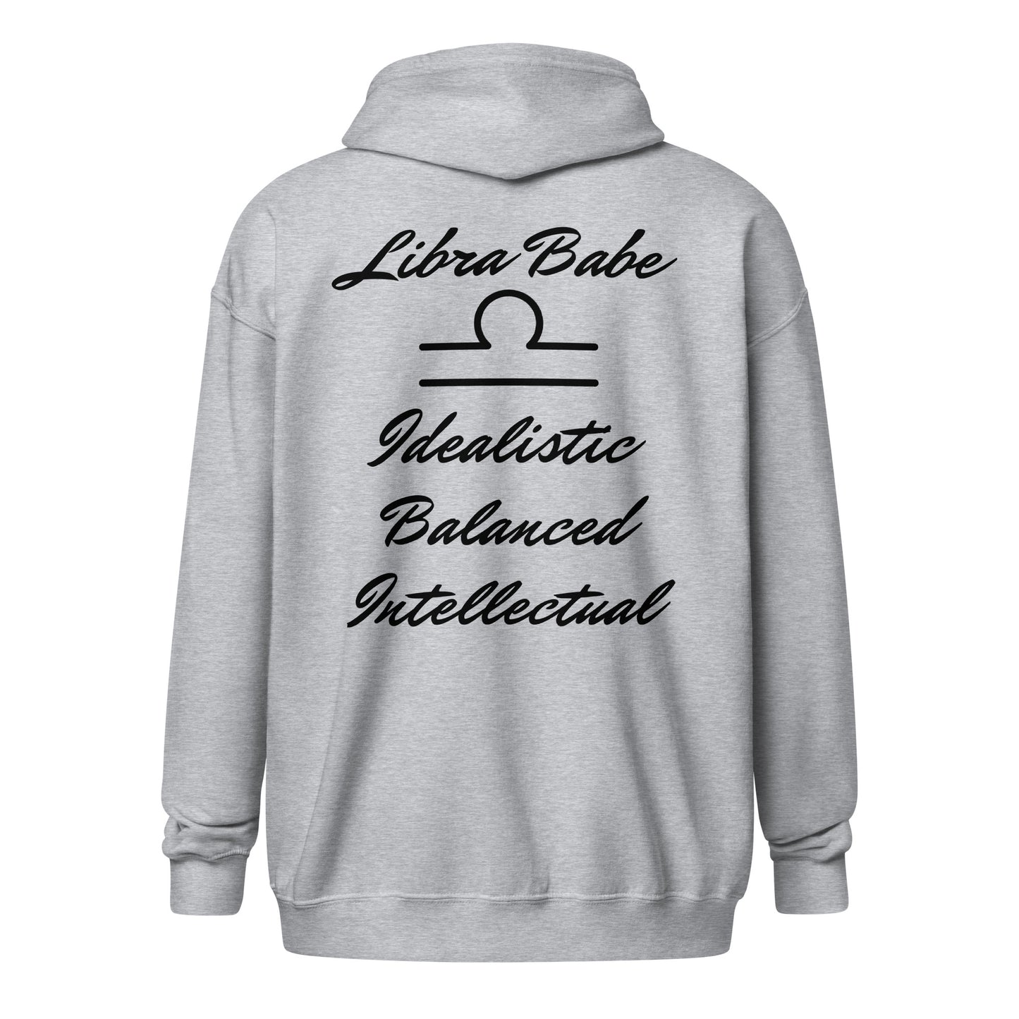 “Libra Babe” Unisex Zip Hoodie