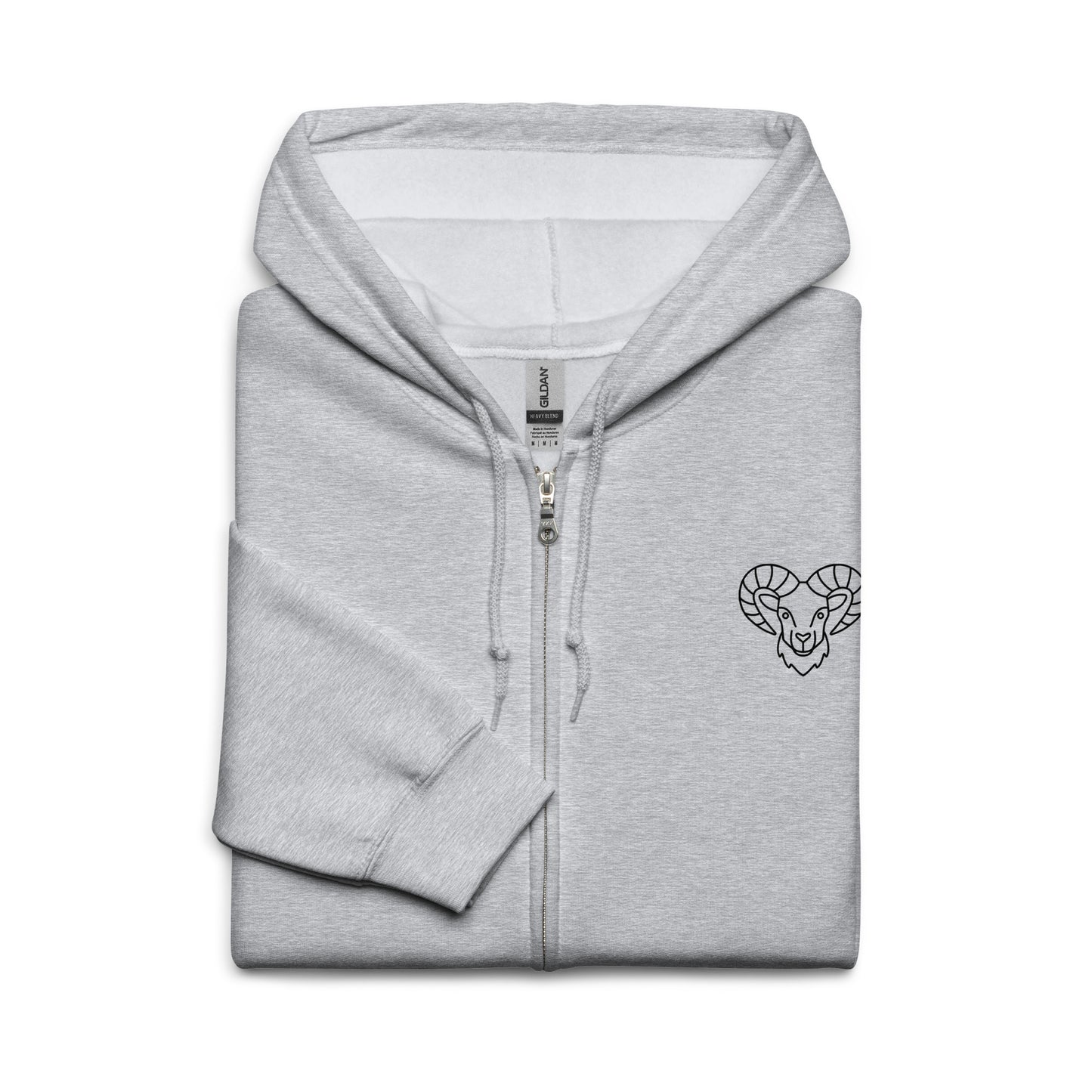 “Aries Babe” Unisex Zip Hoodie