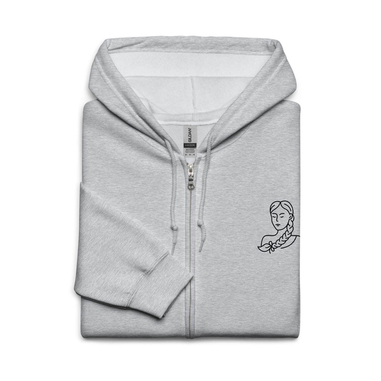 “Virgo Babe” Unisex Zip Hoodie