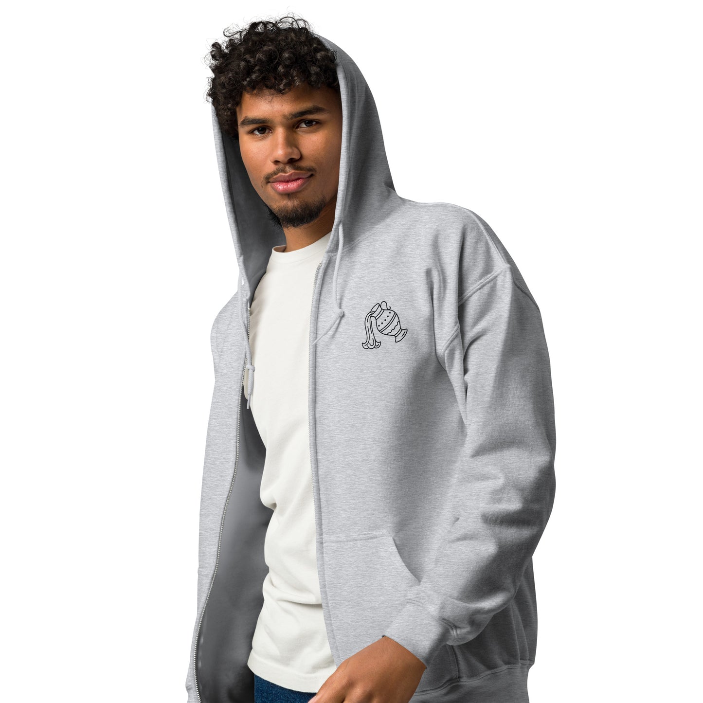 “Aquarius Babe” Unisex Zip Hoodie
