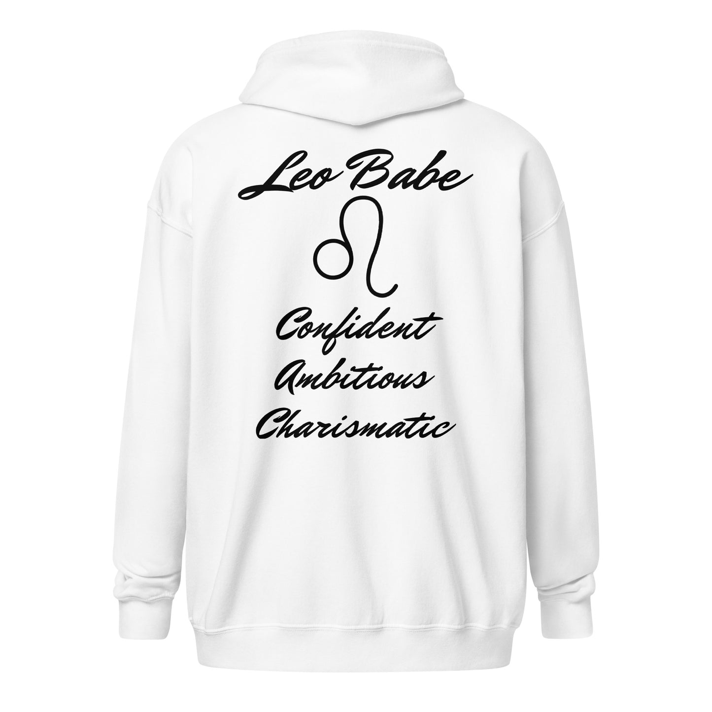 “Leo Babe” Unisex Zip Hoodie