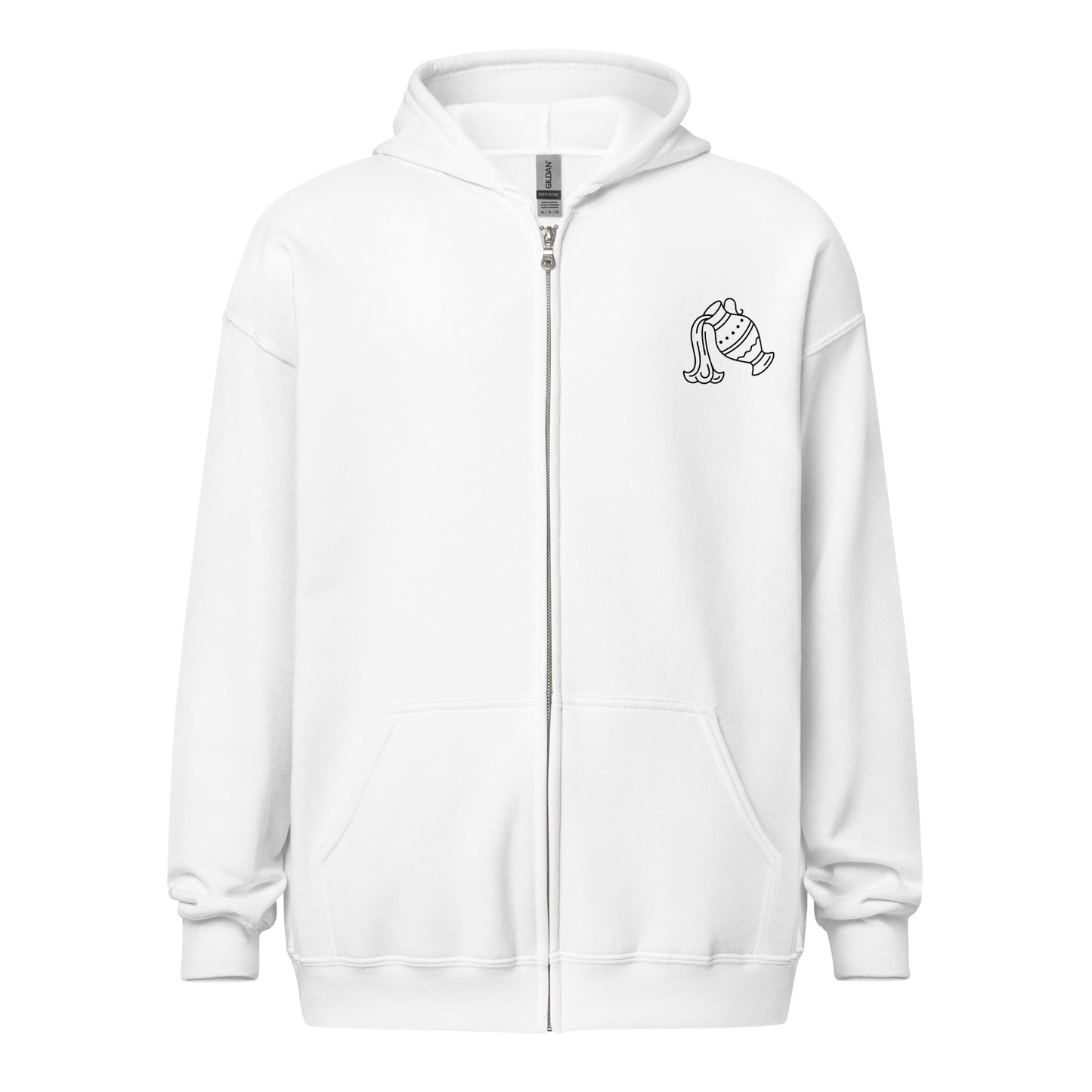 “Aquarius Babe” Unisex Zip Hoodie