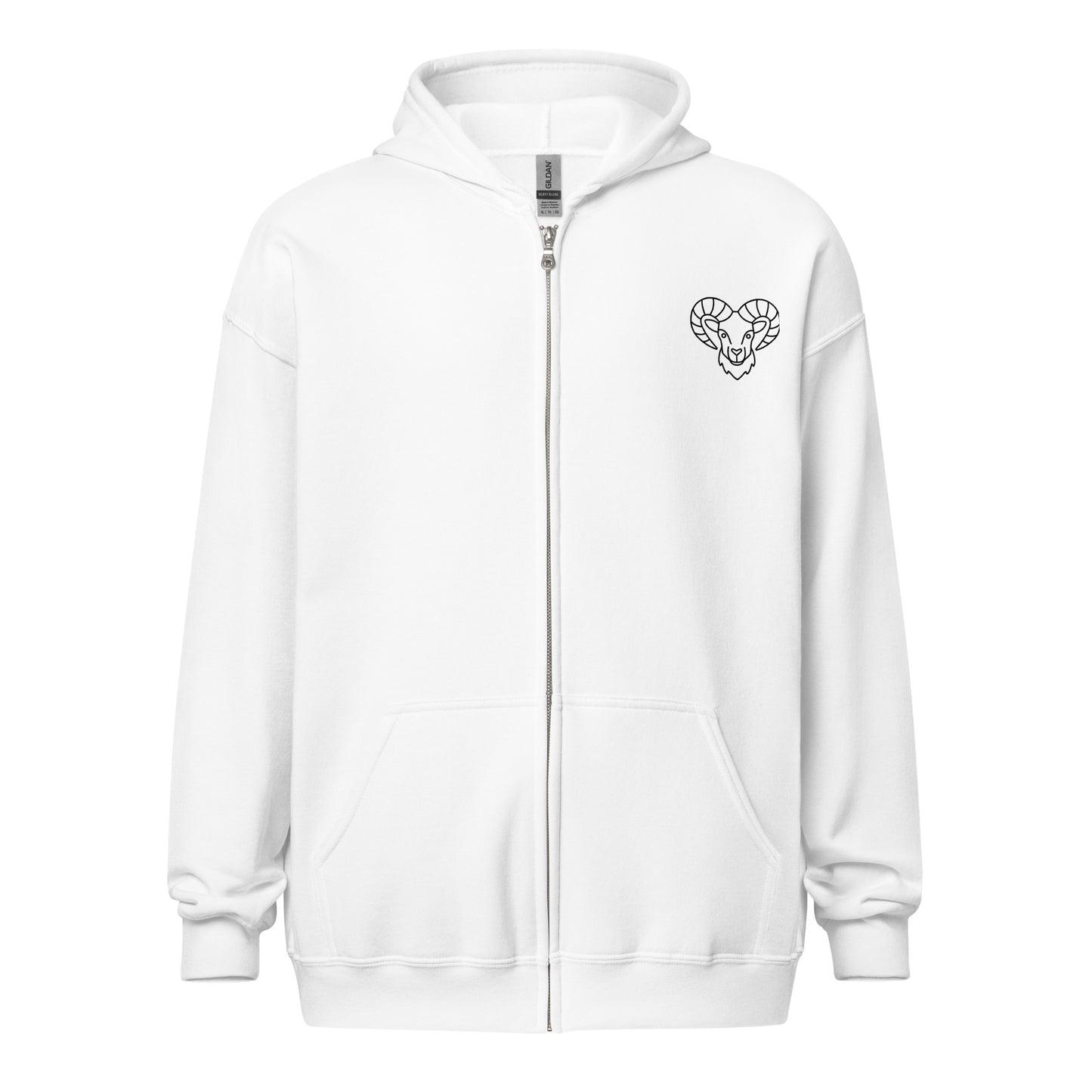 “Aries Babe” Unisex Zip Hoodie