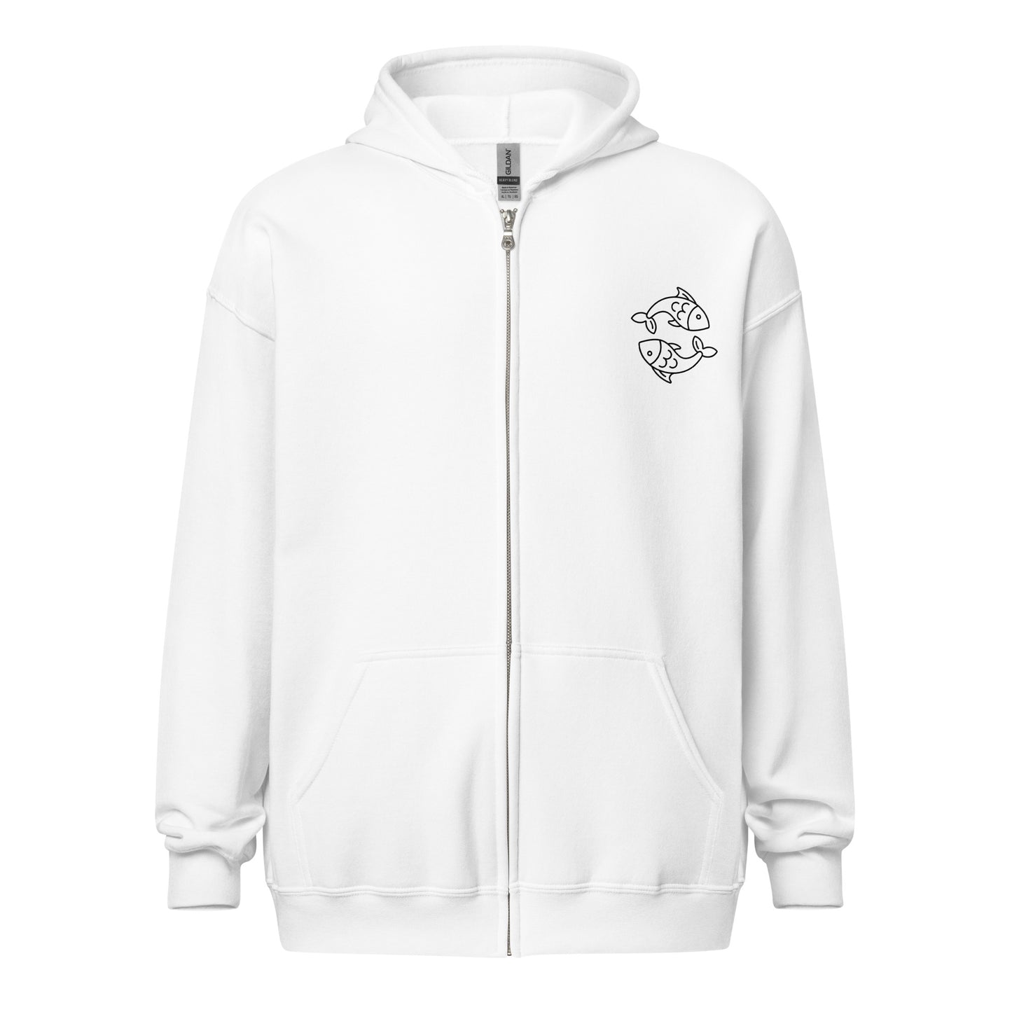 “Pisces Babe” Unisex Zip Hoodie
