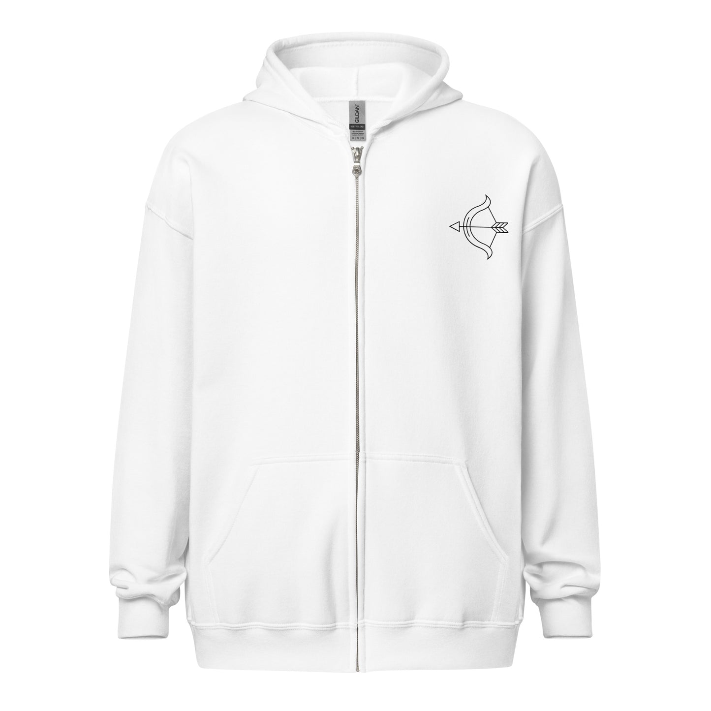 “Sagittarius Babe” Unisex Zip Hoodie