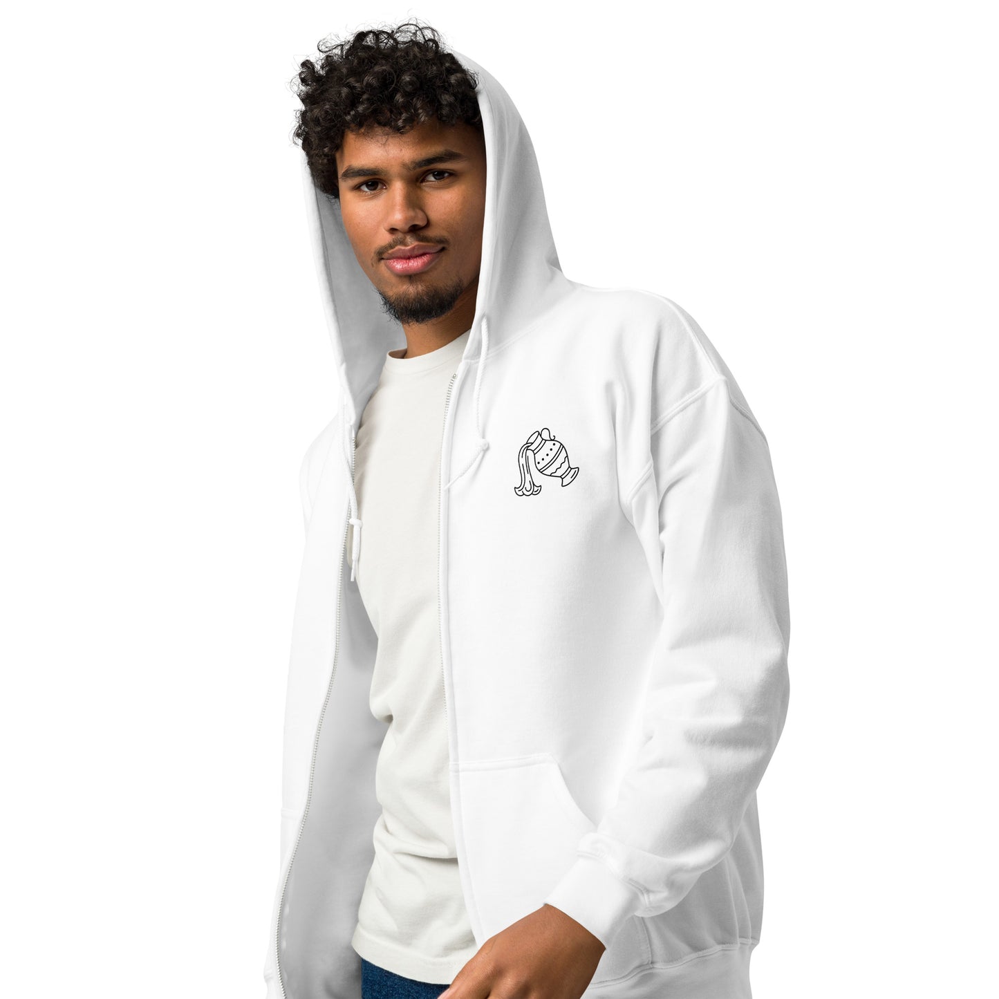 “Aquarius Babe” Unisex Zip Hoodie