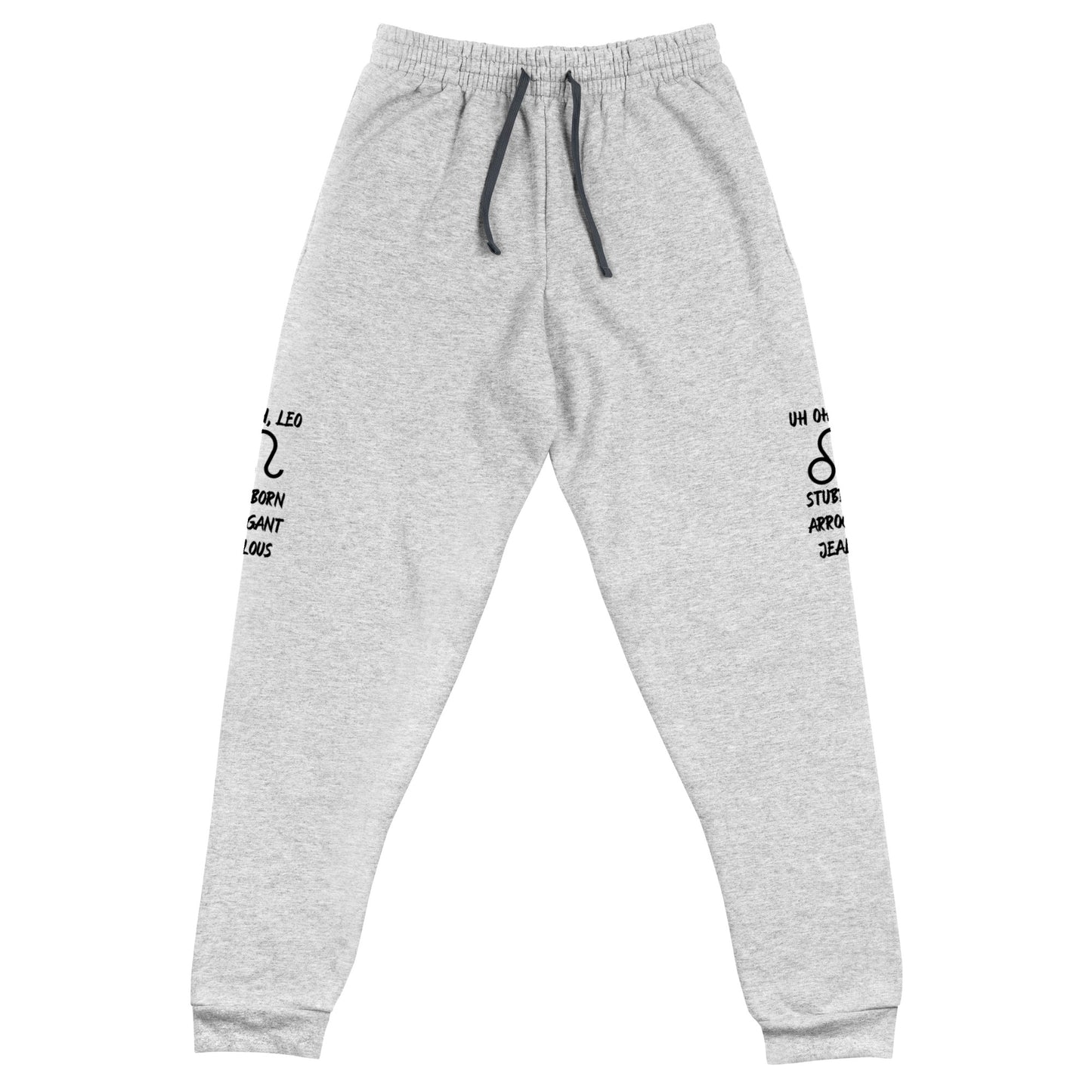 “Uh Oh, Leo” Unisex Joggers