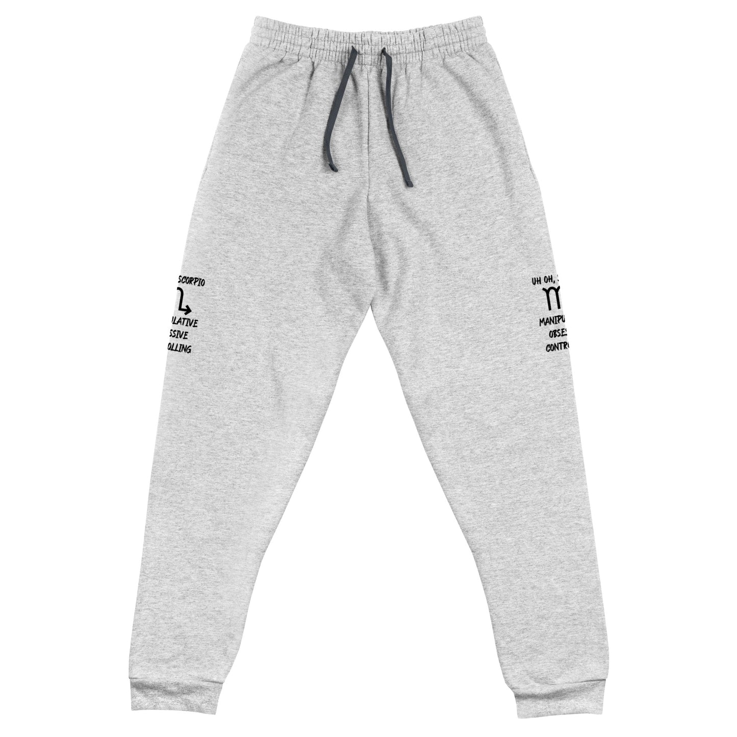 “Uh Oh, Scorpio” Unisex Joggers