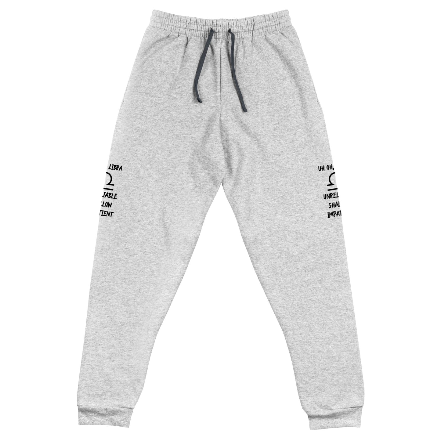 “Uh Oh, Libra” Unisex Joggers