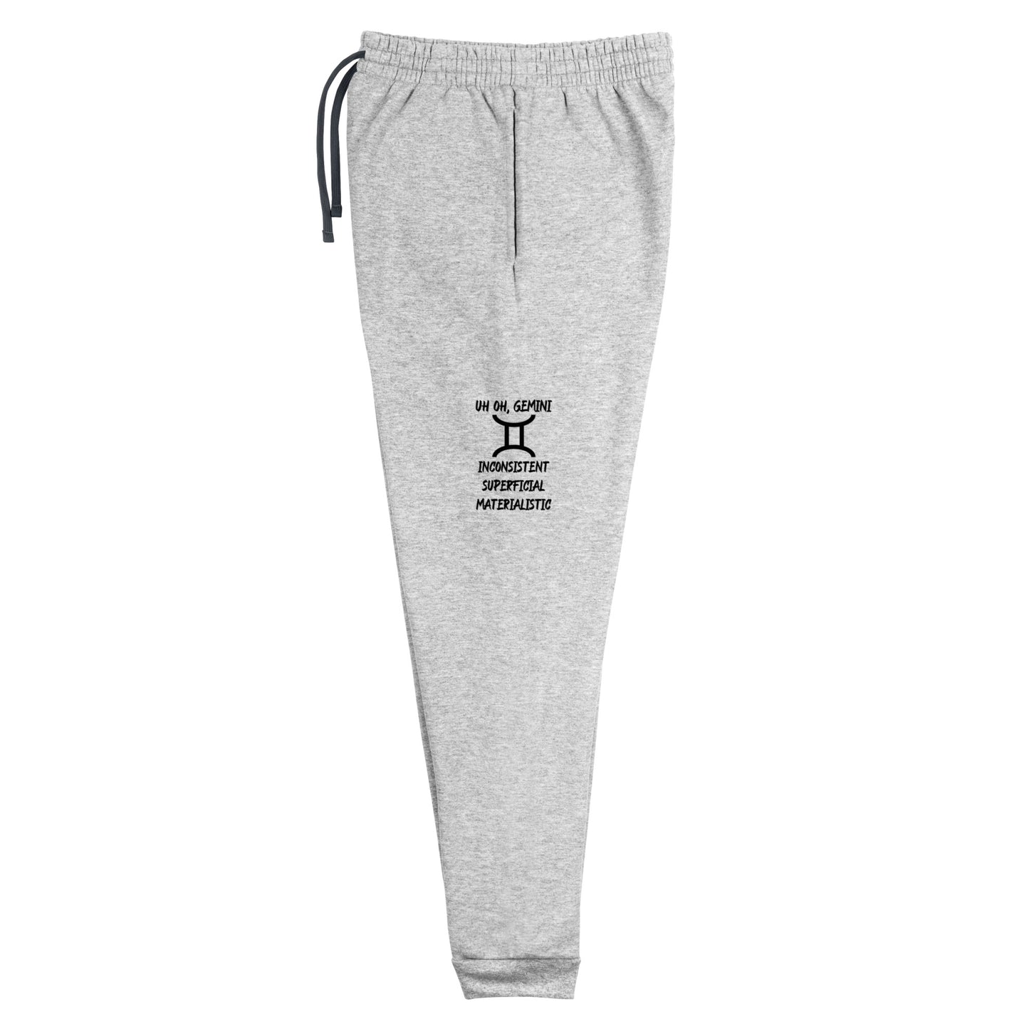 “Uh Oh, Gemini” Unisex Joggers