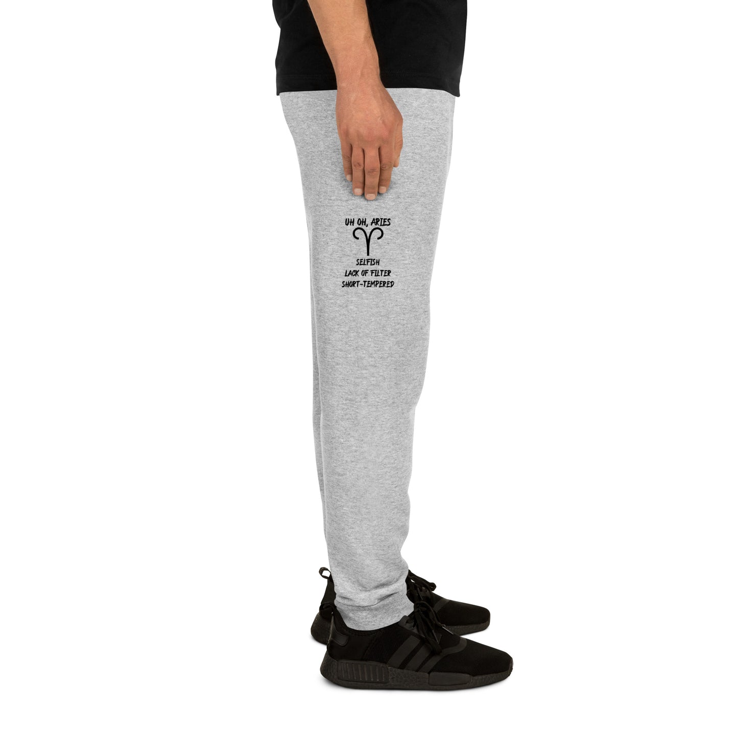 “Uh Oh, Aries” Unisex Joggers