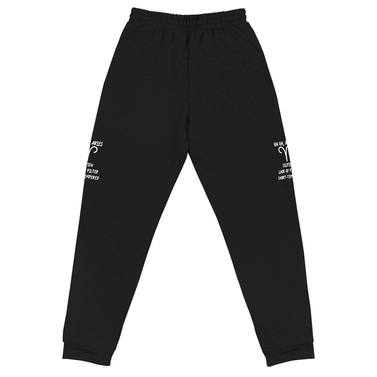 “Uh Oh, Aries” Unisex Joggers