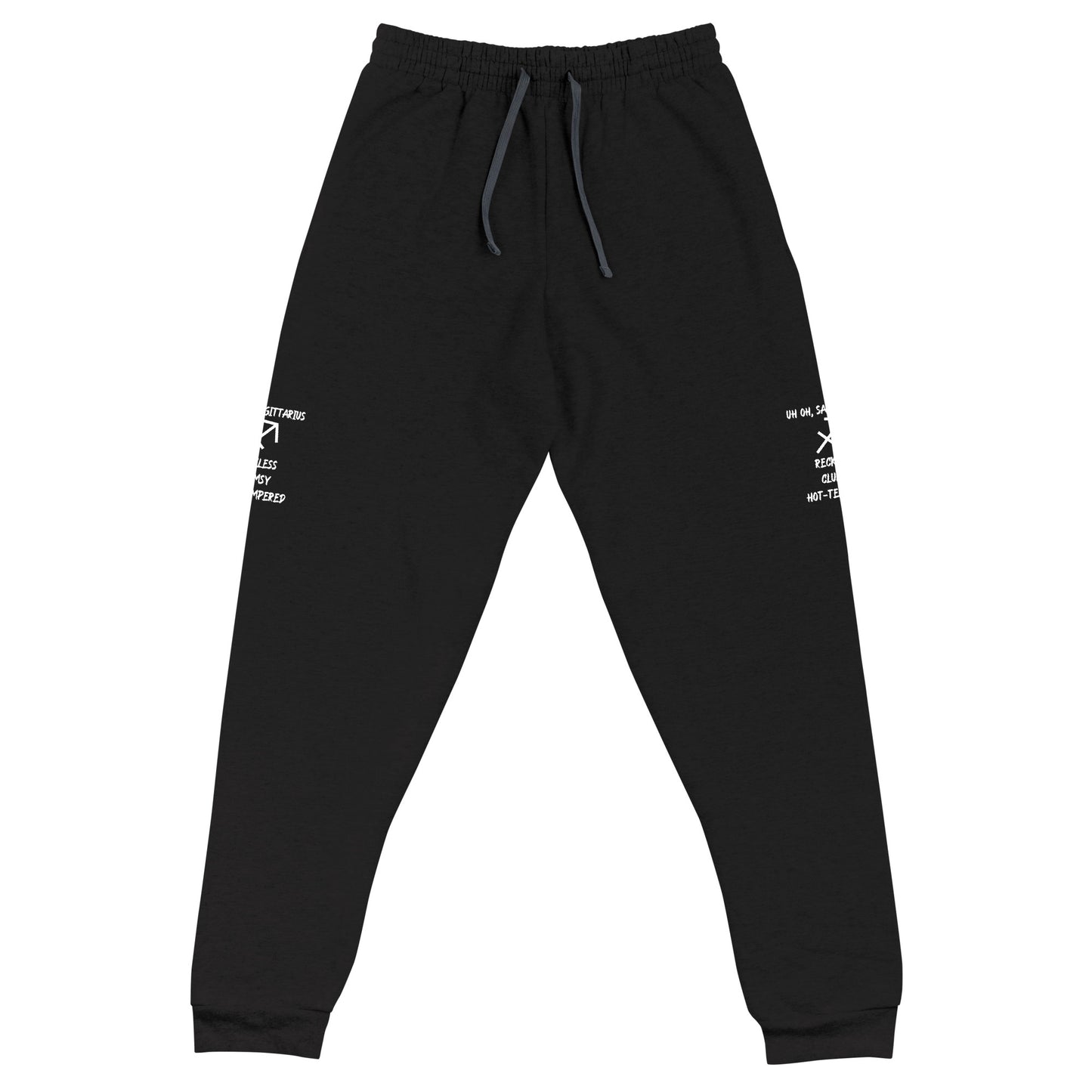 “Uh Oh, Sagittarius” Unisex Joggers