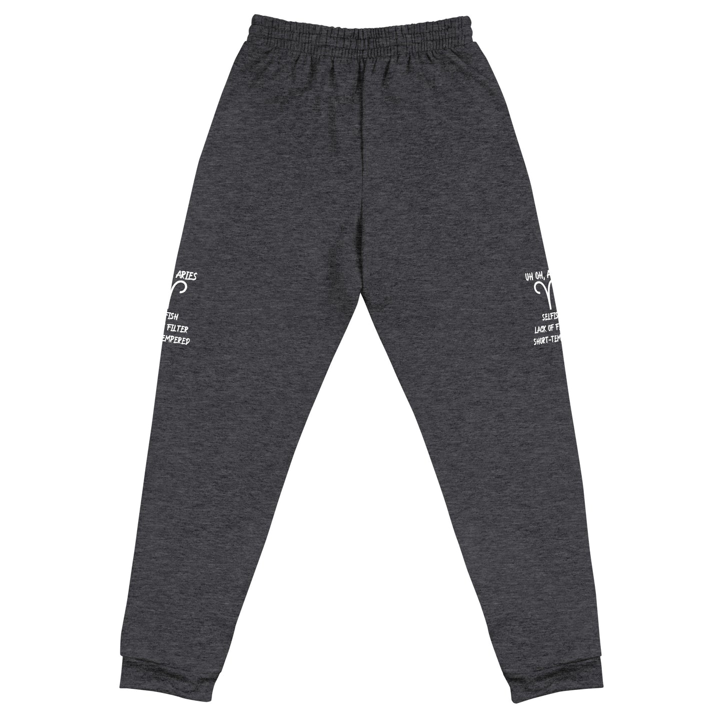 “Uh Oh, Aries” Unisex Joggers