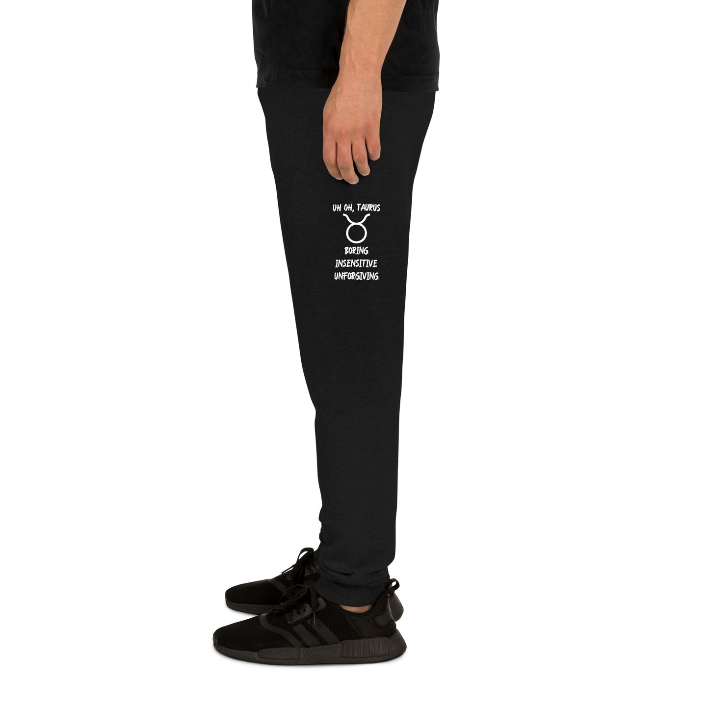 “Uh Oh, Taurus” Unisex Joggers