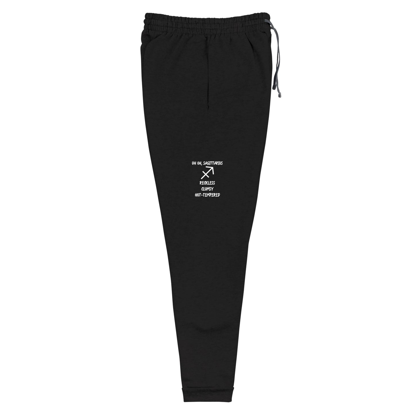 “Uh Oh, Sagittarius” Unisex Joggers