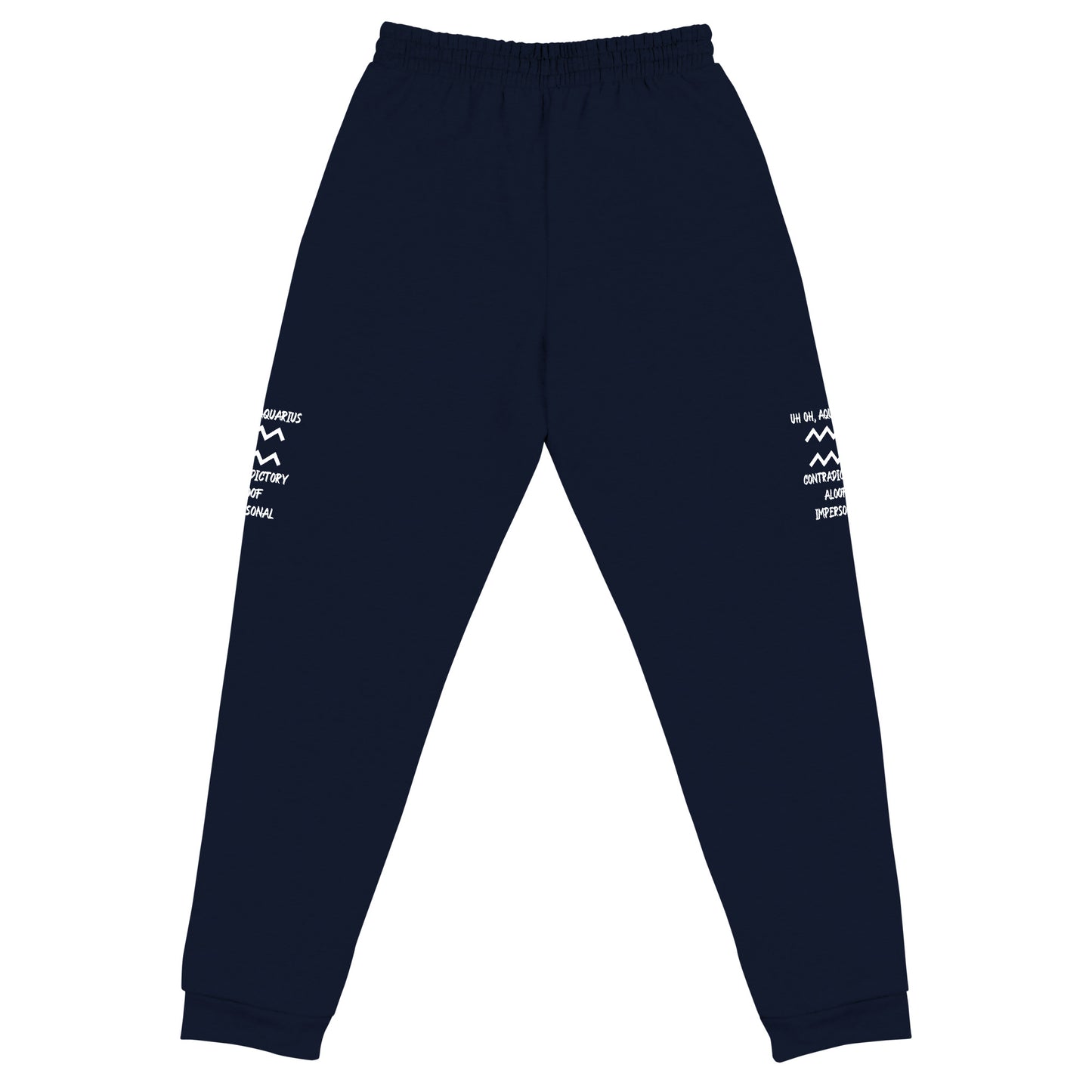 “Uh Oh, Aquarius” Unisex Joggers