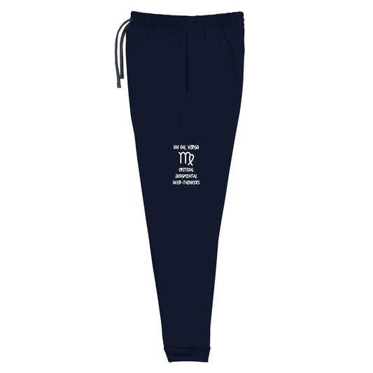 “Uh Oh, Virgo” Unisex Joggers