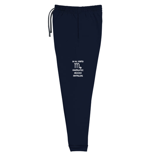 “Uh Oh, Scorpio” Unisex Joggers
