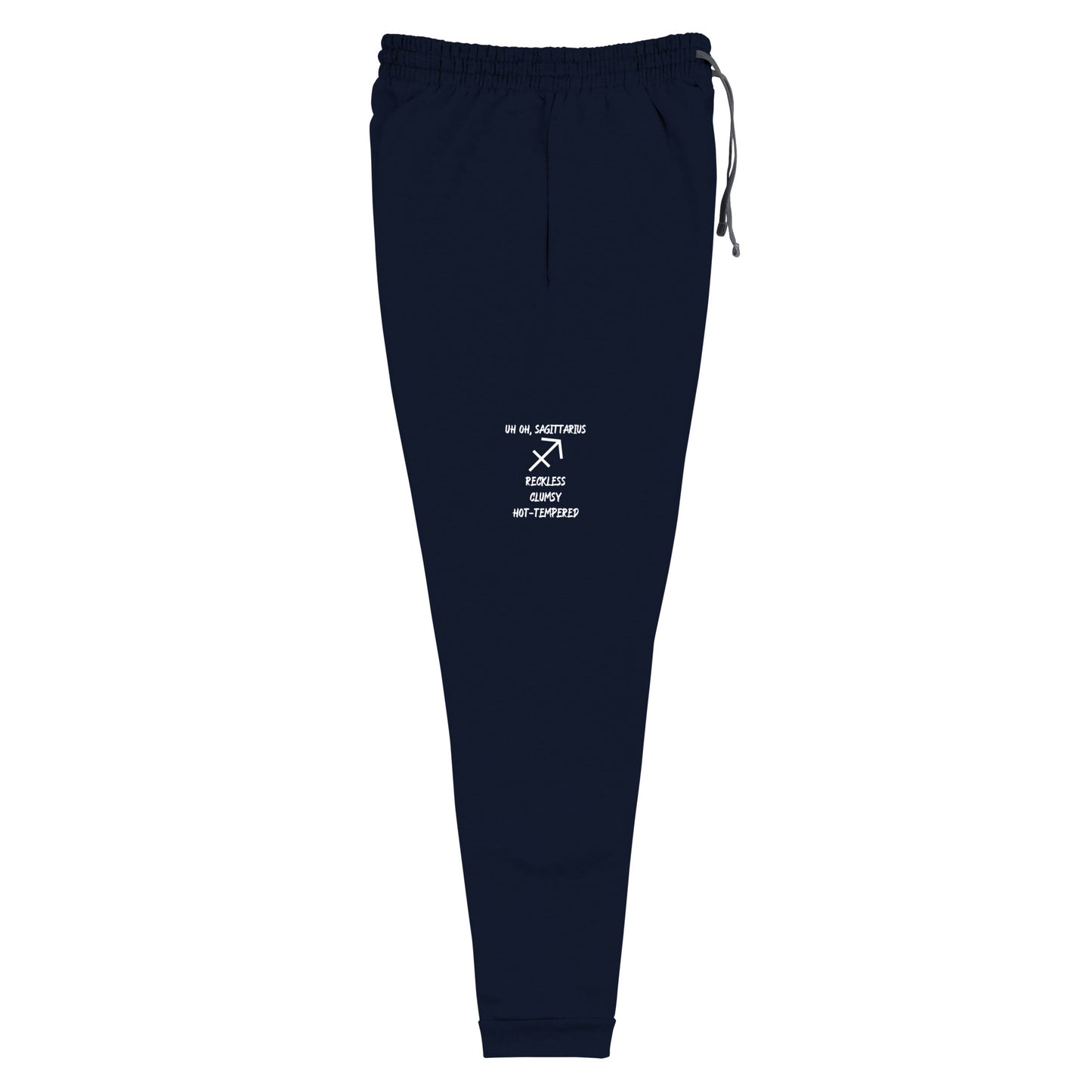 “Uh Oh, Sagittarius” Unisex Joggers