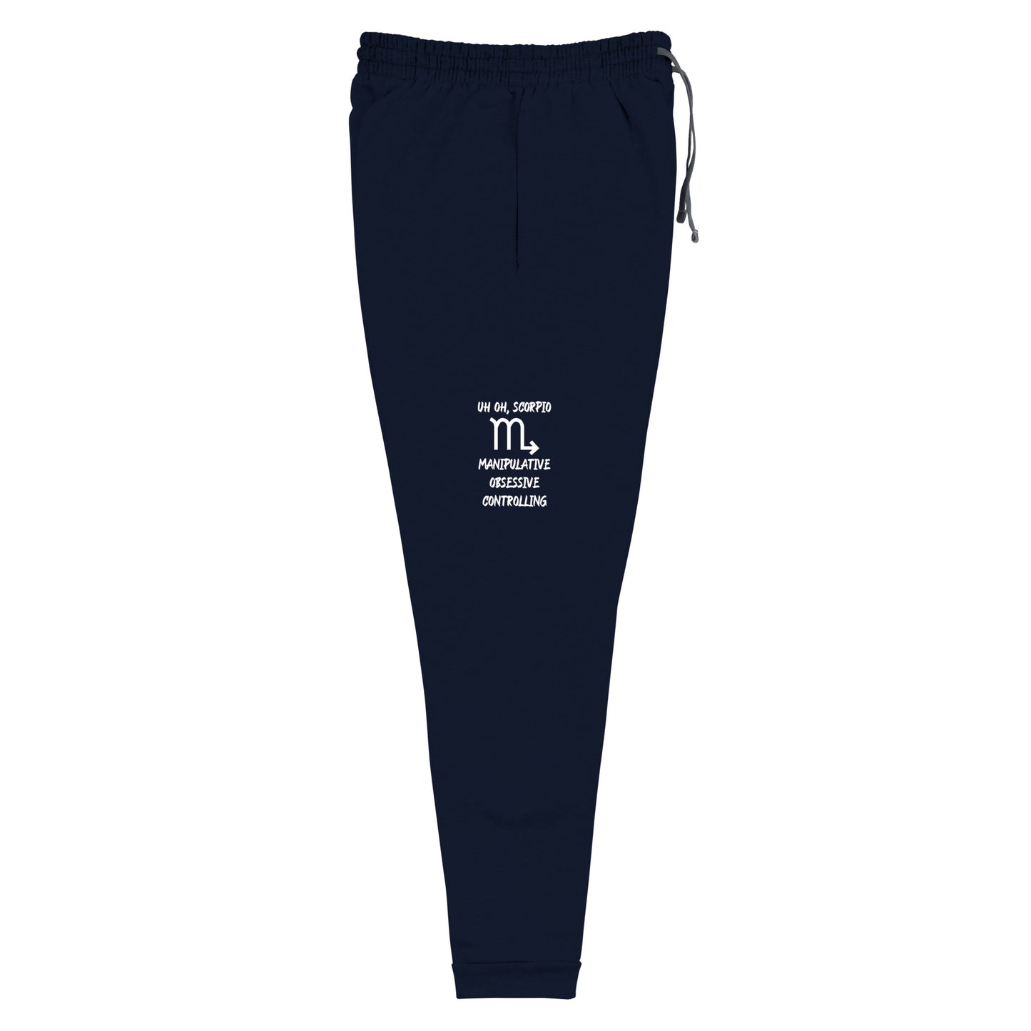 “Uh Oh, Scorpio” Unisex Joggers