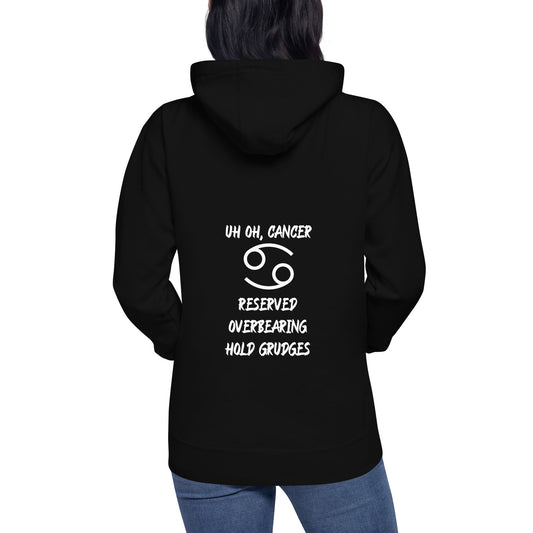 “Uh Oh, Cancer” Unisex Hoodie