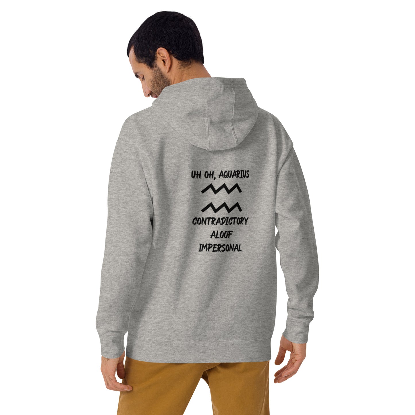 “Uh Oh, Aquarius” Unisex Hoodie