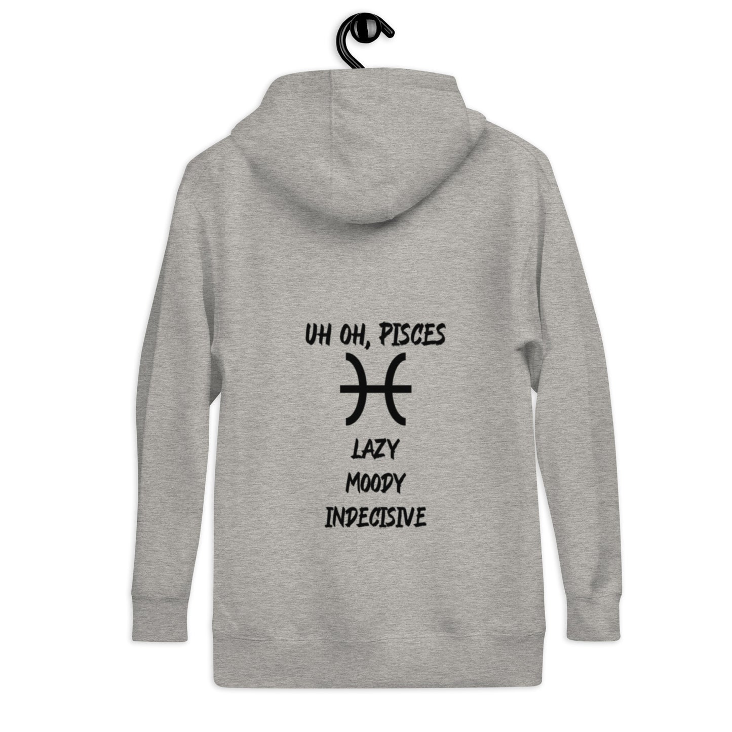 “Uh Oh, Pisces” Unisex Hoodie