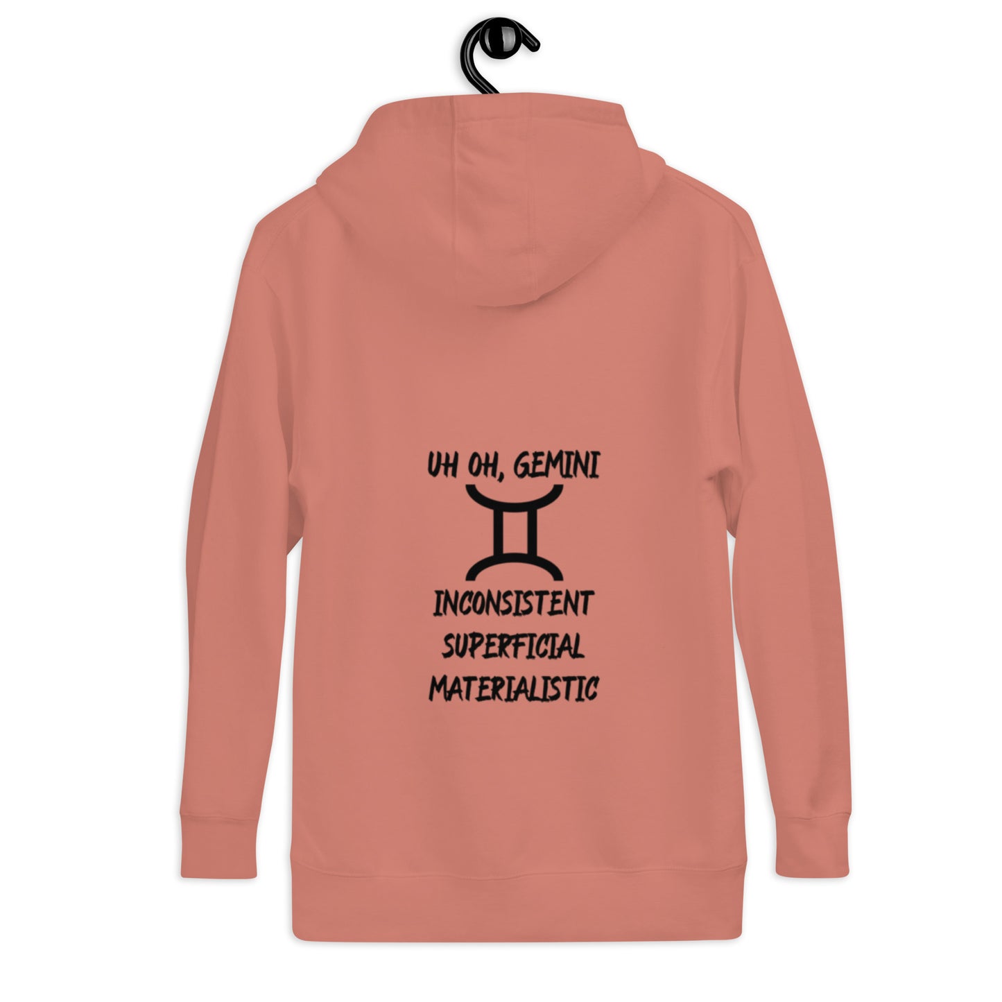 “Uh Oh, Gemini” Unisex Hoodie