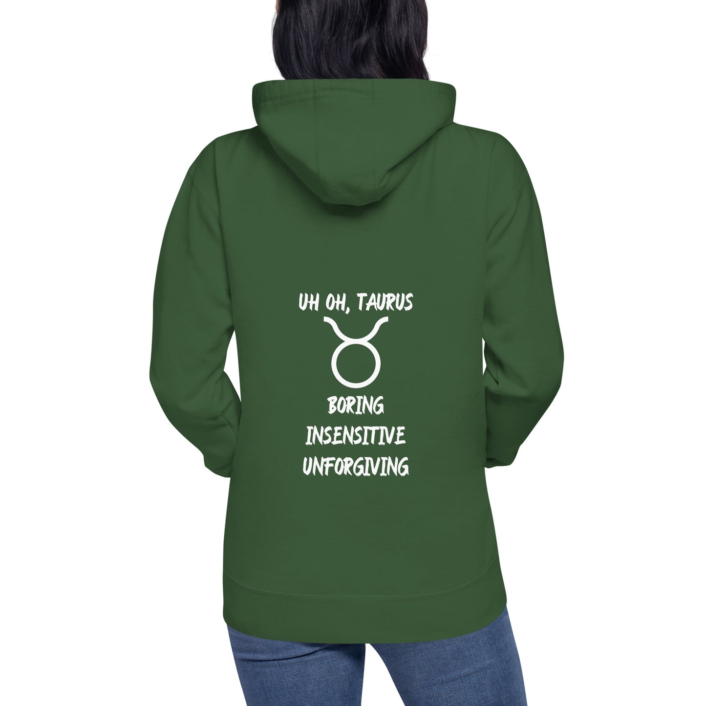 “Uh Oh, Taurus” Unisex Hoodie