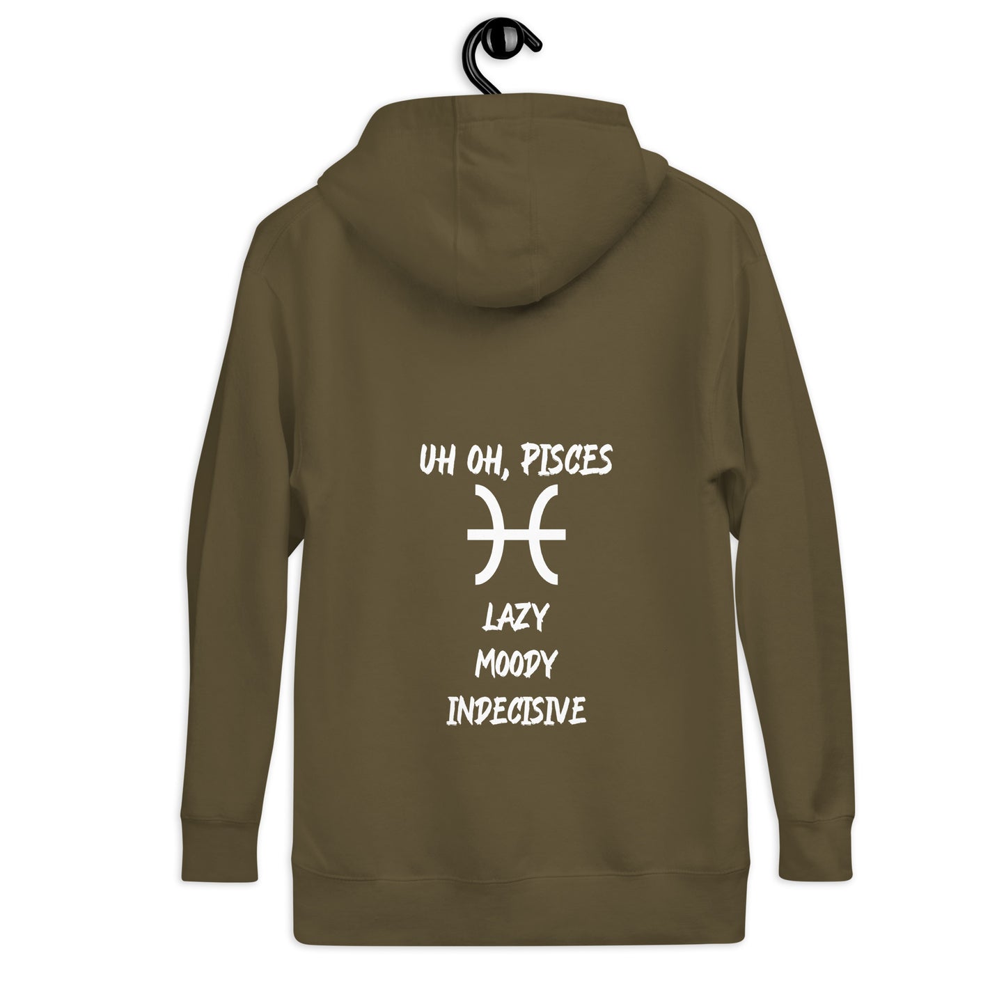 “Uh Oh, Pisces” Unisex Hoodie