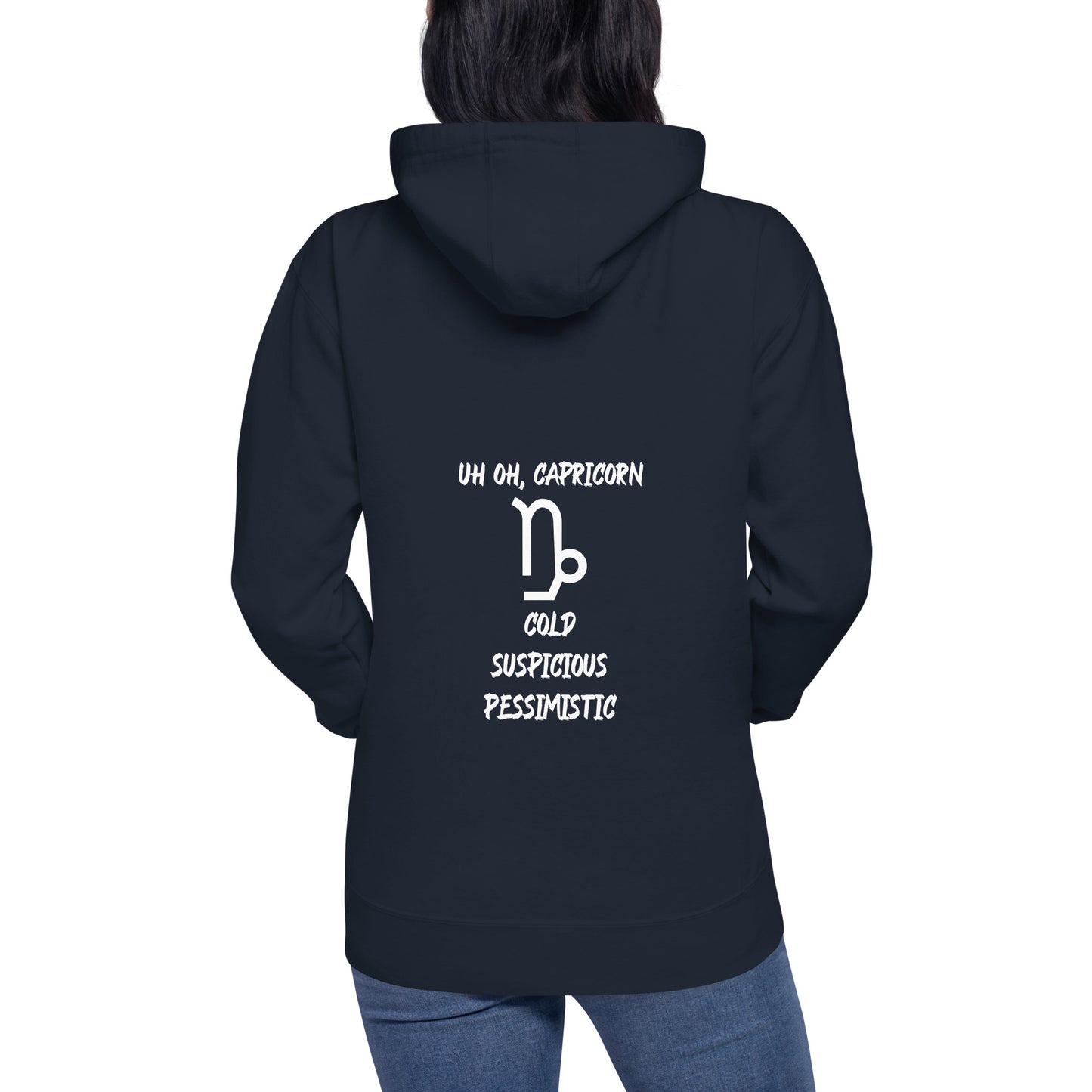 “Uh Oh, Capricorn” Unisex Hoodie