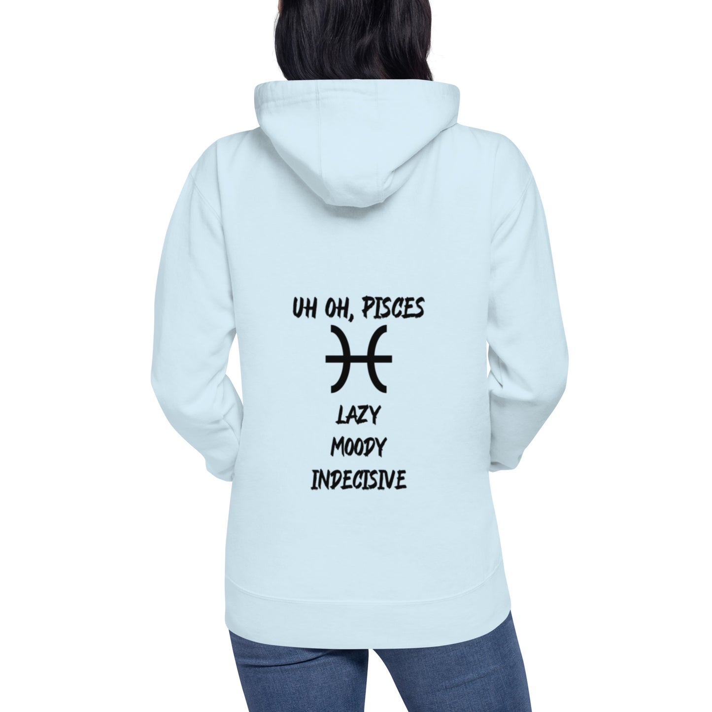 “Uh Oh, Pisces” Unisex Hoodie